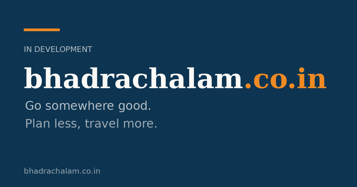 Link preview image for bhadrachalam.co.in